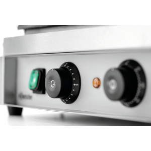 Grill contact Panini-T Bartscher : Augstas veiktspējas kontakta grils panini un sviestmaizēm
