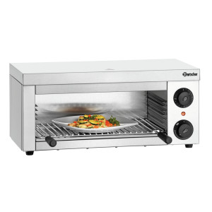 Profesionāla elektriskā salamandra Bartscher 401-1Z-W precīzai gatavošanai