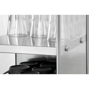 Profesionāls krūzīšu sildītājs Bartscher 103079 ar augstu veiktspēju