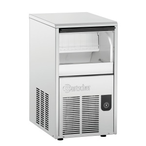 Profesionāla ledus mašīna B 28 Plus Bartscher - Ražošana 2824 kg/dienā, cinkots tērauds