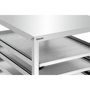 Euronorm ratiņi AEN700-6040 Bartscher: Profesionāla uzglabāšana ēdināšanā