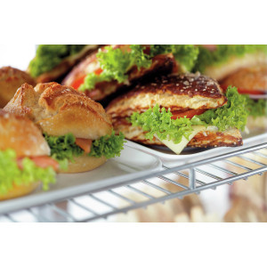 Prezentācijas šķīvis Bartscher 60W-210x280 baltā melamīnā