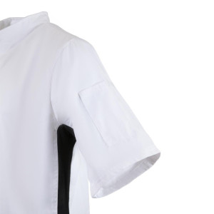Virtuvei paredzēta baltā mīkstā vesti - izmērs XXL - Whites Chefs Clothing - Fourniresto