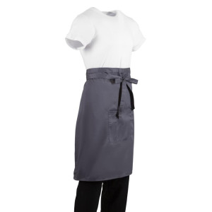 Paklājs servitējam pelēkā krāsā no polikotona 1000 x 700 mm - Whites Chefs Clothing - Fourniresto