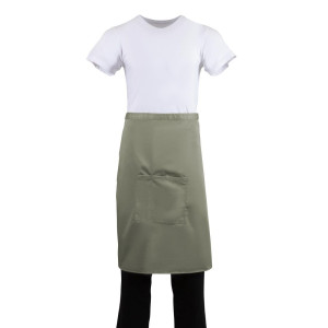 Olu servētāja priekšauts no polikotona 1000 x 700 mm - Whites Chefs Clothing - Fourniresto