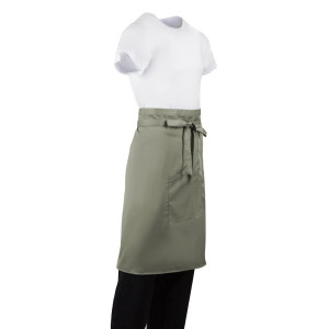 Olu servētāja priekšauts no polikotona 1000 x 700 mm - Whites Chefs Clothing - Fourniresto