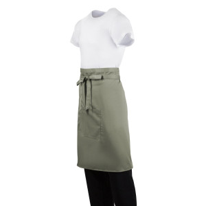 Olu servētāja priekšauts no polikotona 1000 x 700 mm - Whites Chefs Clothing - Fourniresto
