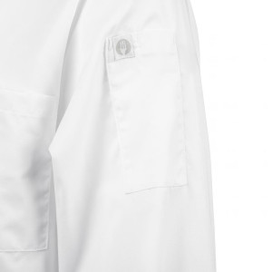 Baltās kokvilnas cepures ar garām piedurknēm Calgary - XXL izmērs - Chef Works - Fourniresto