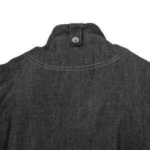 Džinsa virtuves jaka ar īsām piedurknēm Urban Delancey - S izmērs - Chef Works - Fourniresto