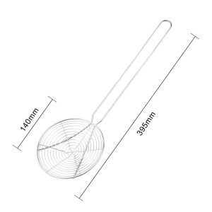 Zirneklis no nerūsējošā tērauda Ø 140 mm - Vogue - Fourniresto