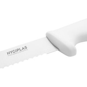 Baltā zāģzobaina asme 25,5 cm - Hygiplas - Fourniresto