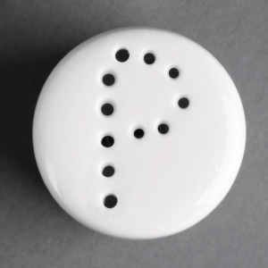 Baltā piparu dzirnaviņa 80 mm - 12 gabalu komplekts - Olympia - Fourniresto