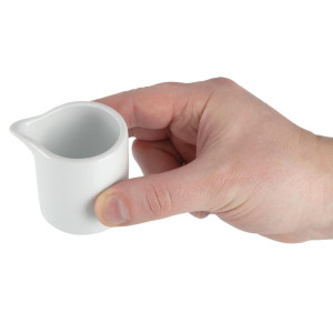 Baltā piena kanna 57 ml - 6 gabalu komplekts - Olympia - Fourniresto