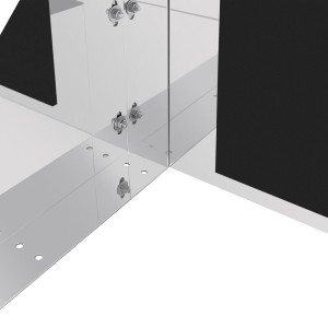 Sienas plaukts mikroviļņu krāsnim 56 x 56 mm - Vogue - Fourniresto