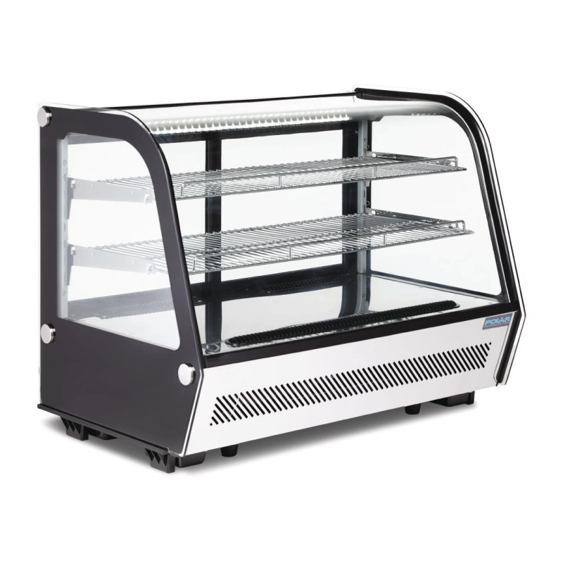 Galdi ledusskapis melns 160 L - Polar - Fourniresto
