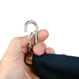 Aizsargtīkls melnā krāsā ar stiepļiem un stiprinājumiem - Bolero - Fourniresto