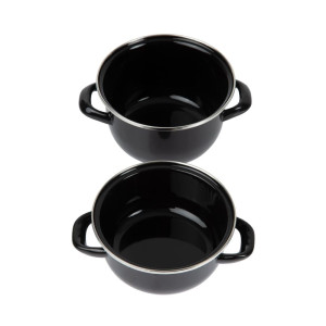 Aproci ar emalju pārklāta vāka 0,5 kg Ø 140 mm - Olympia - Fourniresto