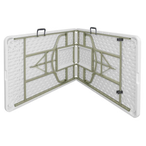 Saliekamā galds ar baltu vidusdaļu 2430 mm - Bolero - Fourniresto