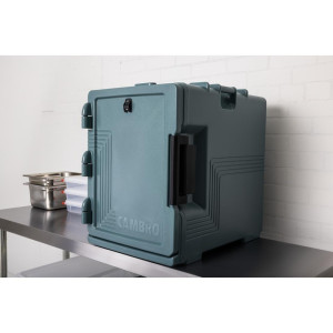 Zilais ardesītais pārtikas bakas 460 x 630 mm - Cambro - Fourniresto