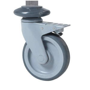 Riteņu plaukts GN 1/1 no nerūsējošā tērauda 20 līmeņi - Tournus - Fourniresto