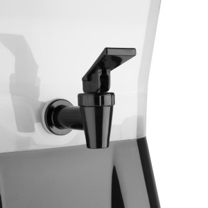 Dzērienu izplatītājs melns 11 L - Olympia - Fourniresto