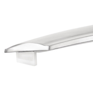 Kvadrātiska galds ar nolokāmu virsmu no nerūsējošā tērauda - 600 x 600 mm - Bolero - Fourniresto