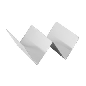 Atbalsts diviem taco taciņiem no nerūsējošā tērauda - Olympia - Fourniresto