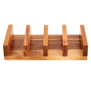 Sandviču izkārtnis no akācijas 40 x 150 mm - Olympia - Fourniresto