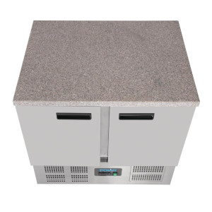 Pozitīva ledusskapis ar marmora darba virsmu 240 L - Polar - Fourniresto