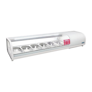 Aukstās tapas vitrīna 6 GN 1/3 - Polar - Fourniresto