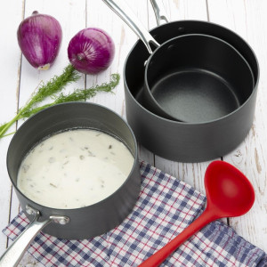 Nelipjoša alumīnija indukcijas piederumu panna Ø 160 mm - Vogue - Fourniresto