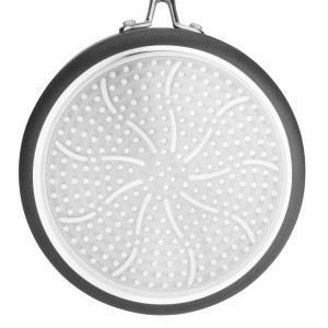 Nelīpoša alumīnija kastrolis ar indukcijas saderīgu pannu Ø 200 mm - Vogue - Fourniresto