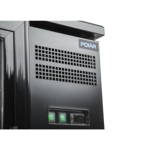 Aizmugurējā bāra 2 slīdošās durvis 350 L - Polar - Fourniresto