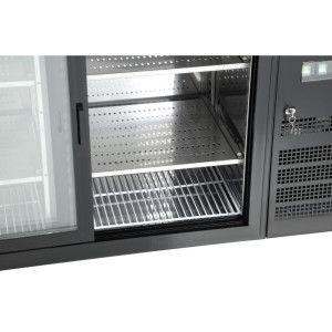 Aizmugurējā bāra 2 slīdošās durvis 698 L - Polar - Fourniresto