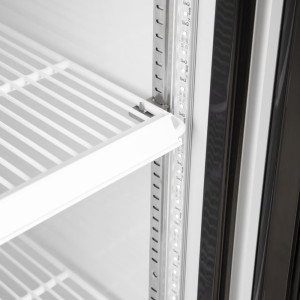 Polar - Melnais plāns pudelēm dzesētājs - Fourniresto