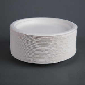 Kompostējamas bagāzes šķīvji 17,9 cm - 50 gabalu komplekts - Fiesta Green - Fourniresto