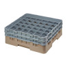 Stiklu skapis ar 36 nodalījumiem, Camrack, beige, maksimālais augstums 133 mm - Cambro - Fourniresto