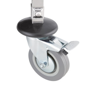 Pusdienu ratiņš no nerūsējošā tērauda 3 līmeņos - Vogue - Fourniresto