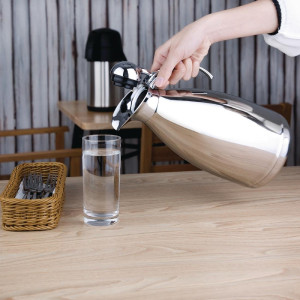 Termoss no nerūsējošā tērauda ar šarnīra vāku - 2L - Olympia