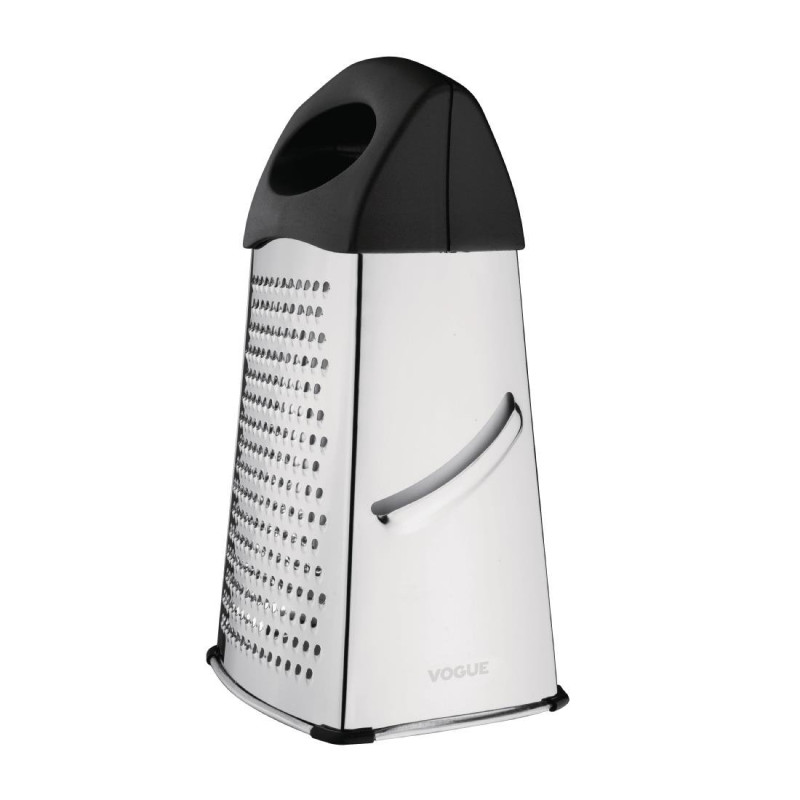 Profesionāla nerūsējošā tērauda trīsloku rīvētāja - 4 puses - Vogue