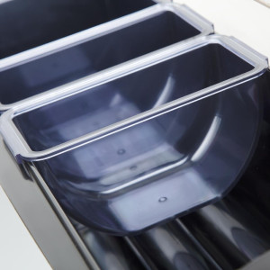 Plastmasas kuple ar 5 nodalījumiem - FourniResto - Fourniresto