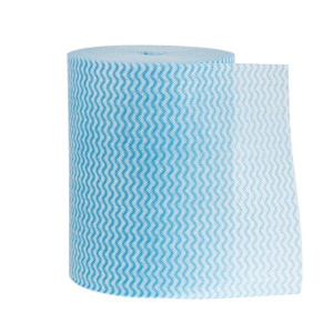 Dzēšsalvetes ar antibakteriālu efektu zilā krāsā - 200 dzēšsalvetes - Jantex