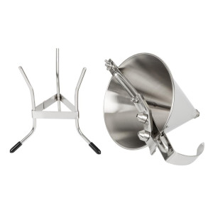 Tērauda šļūtenis ar automātisku sviru 1,5L - De Buyer - Fourniresto