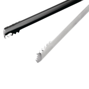 Ledus kniepējs "Krokodils" pelēks titāna 160 mm - Olympia - Fourniresto