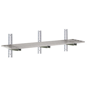 Siena plaukts ar caurumiem no nerūsējošā tērauda - Gastro M