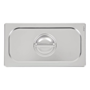 Nerūsējošā tērauda vāciņš - GN 1/3 - Vogue - Fourniresto