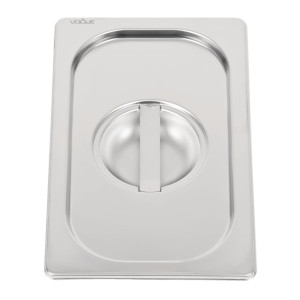 Stainless Steel Lid - GN 1/4 - Vogue - Fourniresto