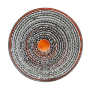 Apgrieziena formas izgriezēji - 11 gabalu komplekts - Vogue - Fourniresto