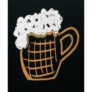 Zīmēšanas šablona komplekts dēļiem - 5 gabali - Securit - Fourniresto