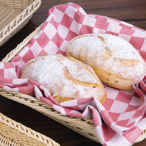 Virtuves dvielis sarkans - Vogue - Fourniresto